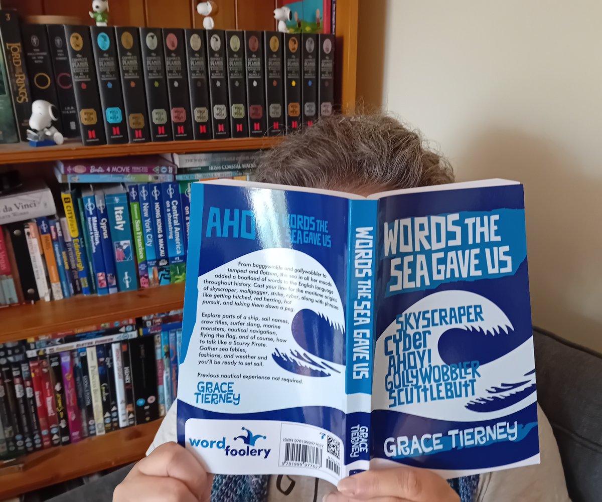 Wordfoolery's tweet photo. #BehindEveryBook is ... years of research, many dictionaries, numerous drafts, an obsession with the sea. 370 words for fans of the history of words, pirates, and #etymology
#bookswithheartandsoul #WorldBookDay
@WritersUnion_ie @CouncilWriters https://t.co/yXrXIIvMOZ