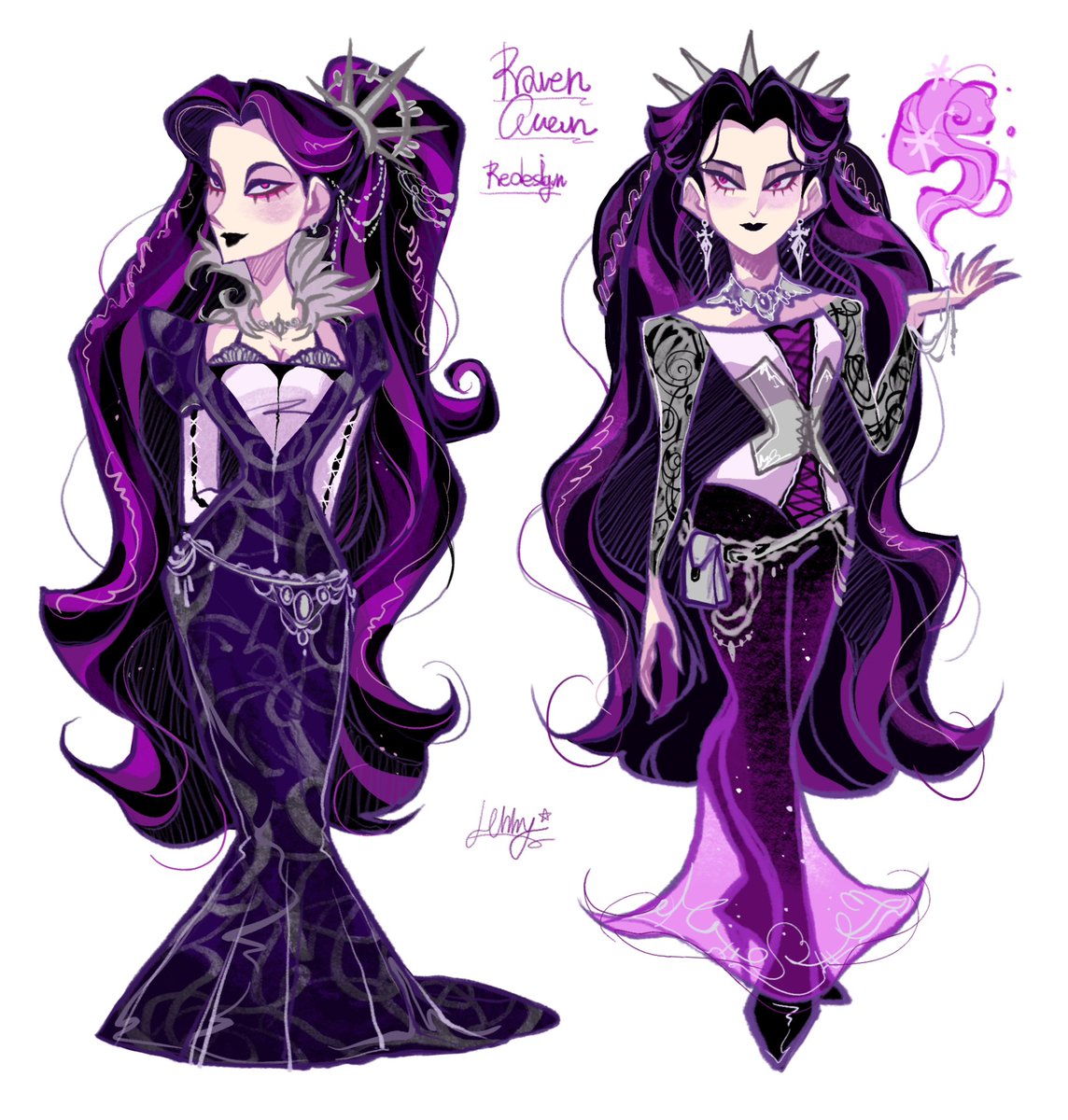 #Everafterhigh #Ravenqueen 
Raven Queen🐦‍⬛