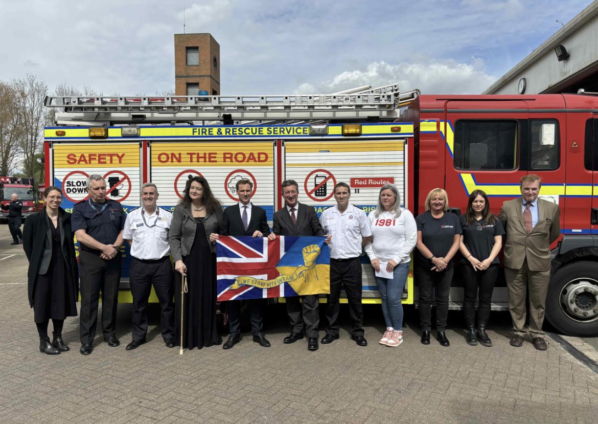 Want to find out more information on our latest, and largest convoy to date? ℹ️ You can stay updated with all details, including what the Minister for Crime, Policing and Fire, Chris Philp MP, had to say about the convoy 👇 lnkd.in/eM7U3FxJ