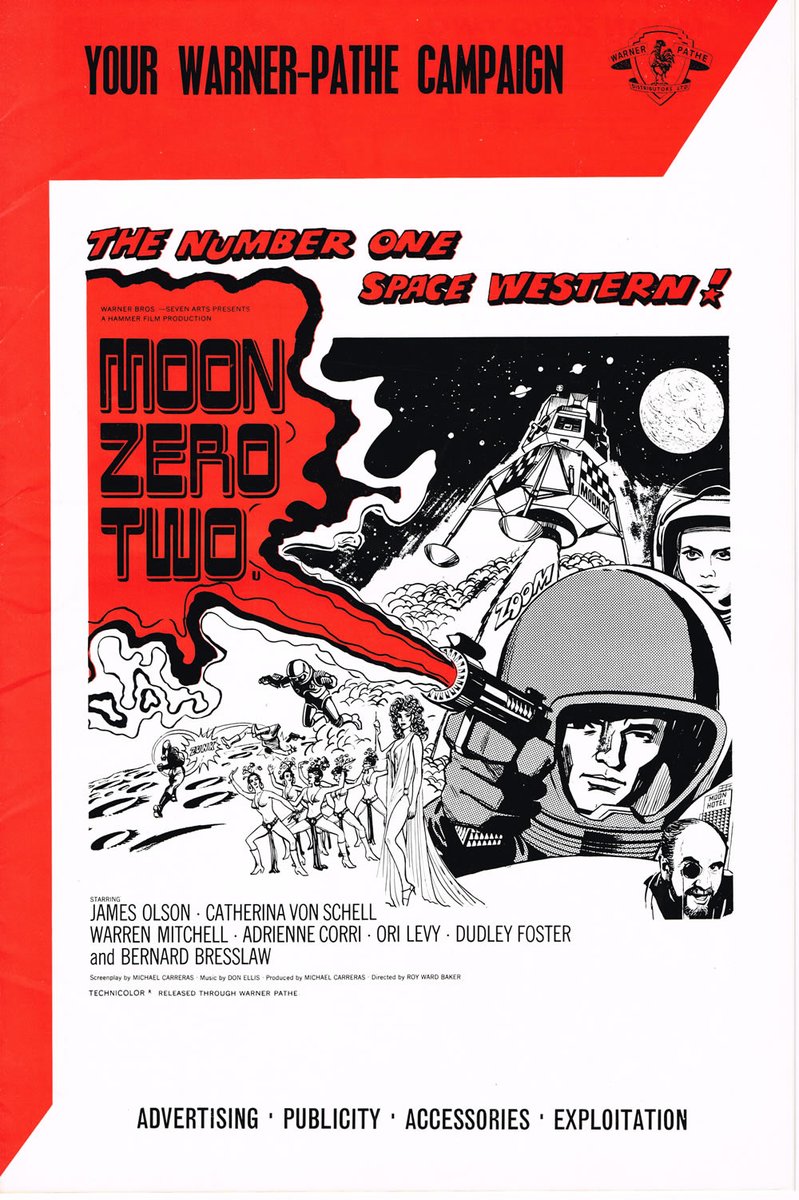 Moon Zero Two, 1969. A space western