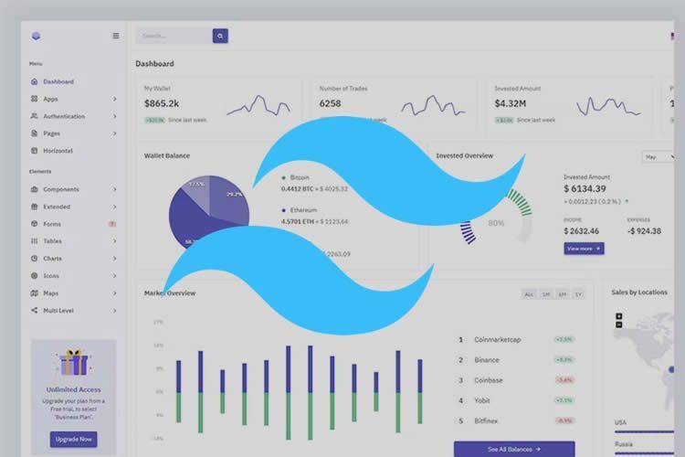 25 Free #Tailwind CSS Admin Dashboard Templates speckyboy.com/free-tailwind-…