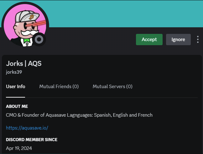 Someone is impersonating me on Discord, I will never send you a DM first. If you see this profile on discord please report it. Beware of scams Thanks for helping me in this adventure