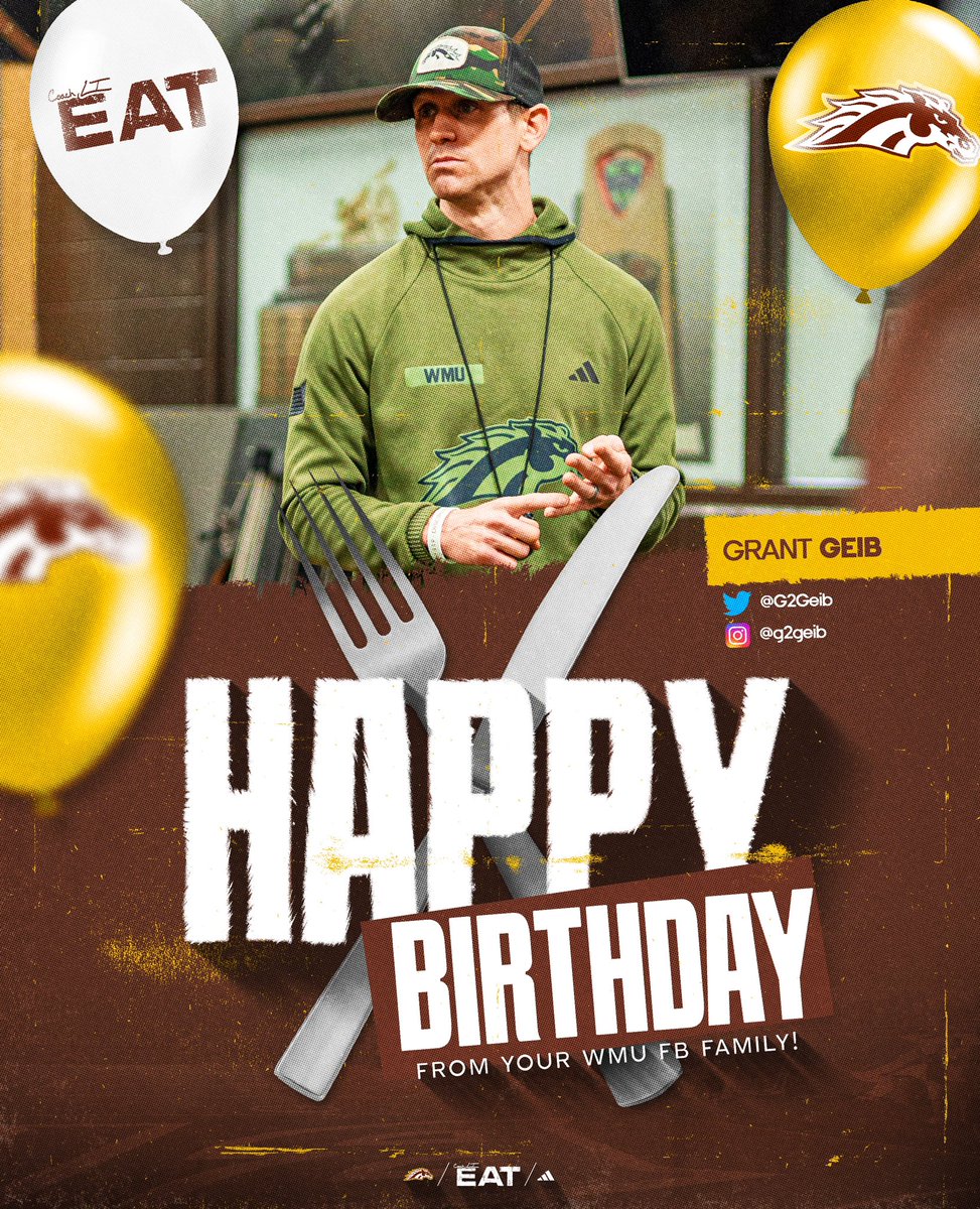 Happy Birthday, G2! 🎉 @G2Geib #EAT | #BroncosReign
