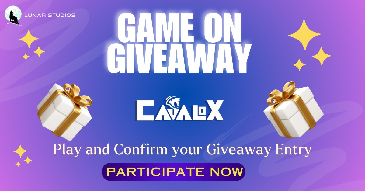 cavalox_eu's tweet photo. Step into the Lunar Studios Universe 🌌 and win big in our FREE Giveaway Contest! 🏆 First 200 winners get exclusive NFTs, bonus coins, and game credits!

Participate Now - https://t.co/z6d7dRVk6N

#giveaway #blockchains #freenft #coin #mint #cvlox #becomelunar #contest #crypto https://t.co/gwbyXA8dLB