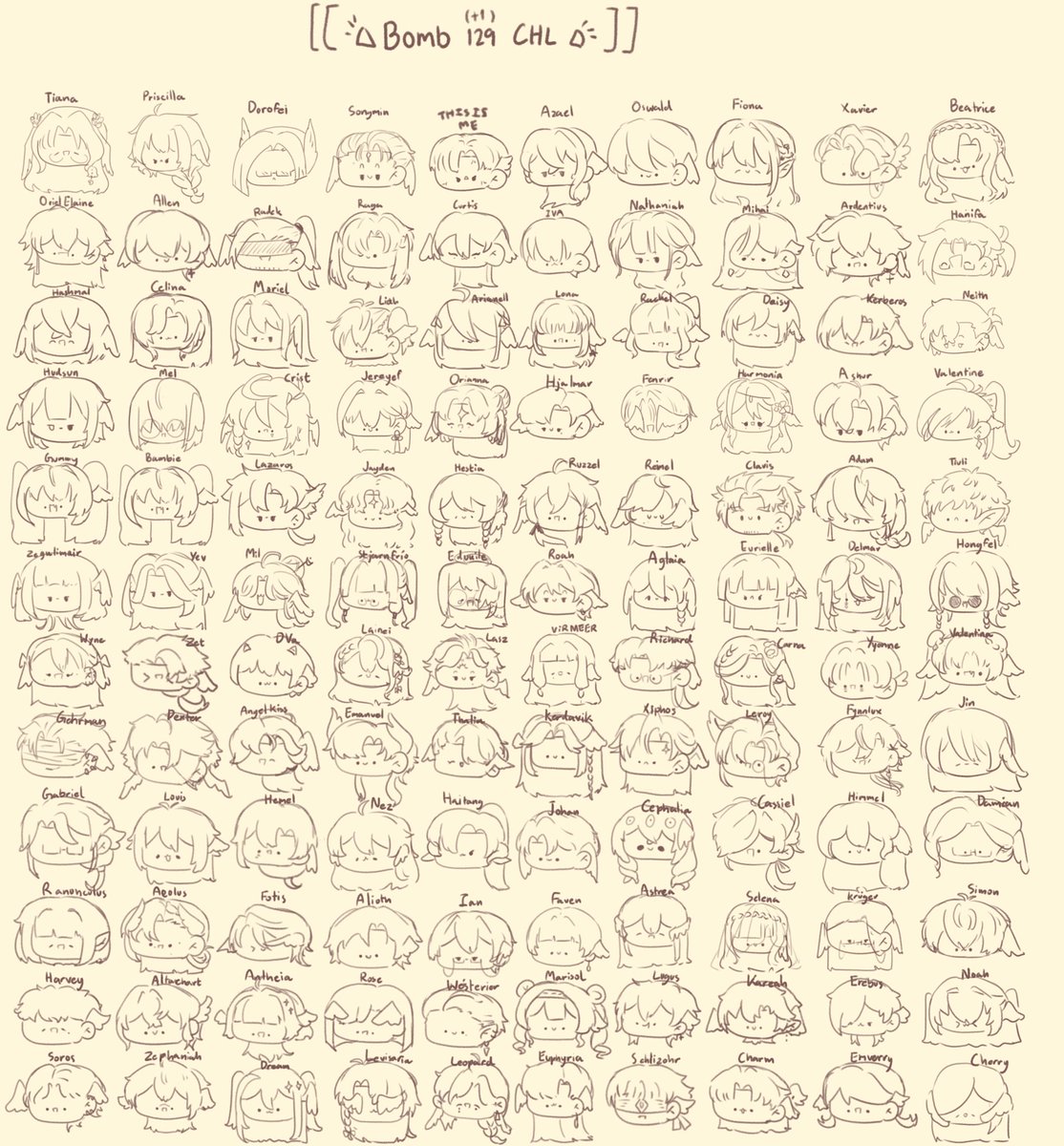 Gino_CHL's tweet photo. (มูจบแต่ผมไม่จบ)

(ดีใจที่ได้เจอทุกคนในมูนะครับ ถึงผมจะวาดไม่ครบเพราะวาดแค่คนที่ลูกรู้จัก/เคยพูดคุย/โค/เพื่อนร่วมงาน😭🙏

ไว้เจอกันใหม่ ss2 นะครับ! ใครหาตัวเองเจอบ้างเอ่ย? Hehe☺️) https://t.co/sOuaNzhaJ0