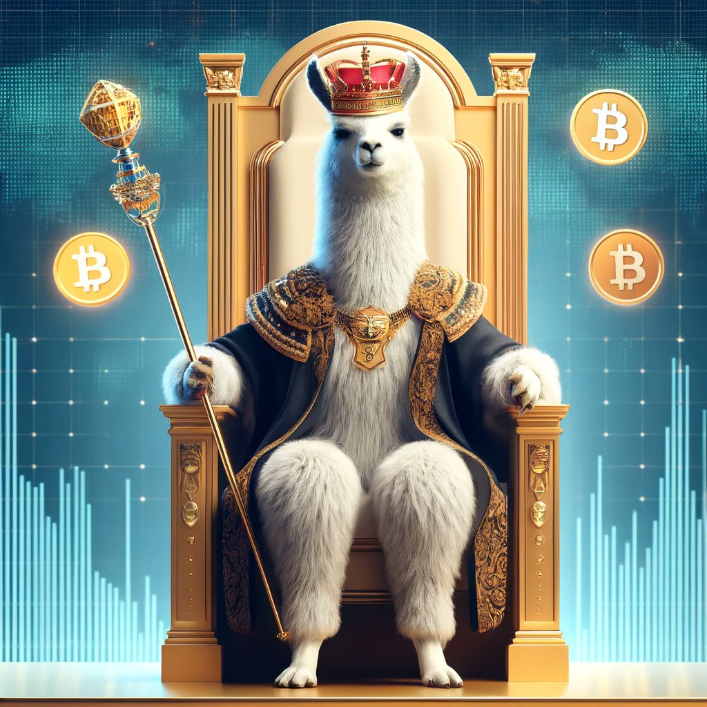 Where llamas rule the market! $WFLM, the king of Memecoins. 👑

#LhamaKing #crypto #wiflama #wif #solana #sol #memecoin $WFLM #X100GEM #Halving #ToTheMoon #Altcoins