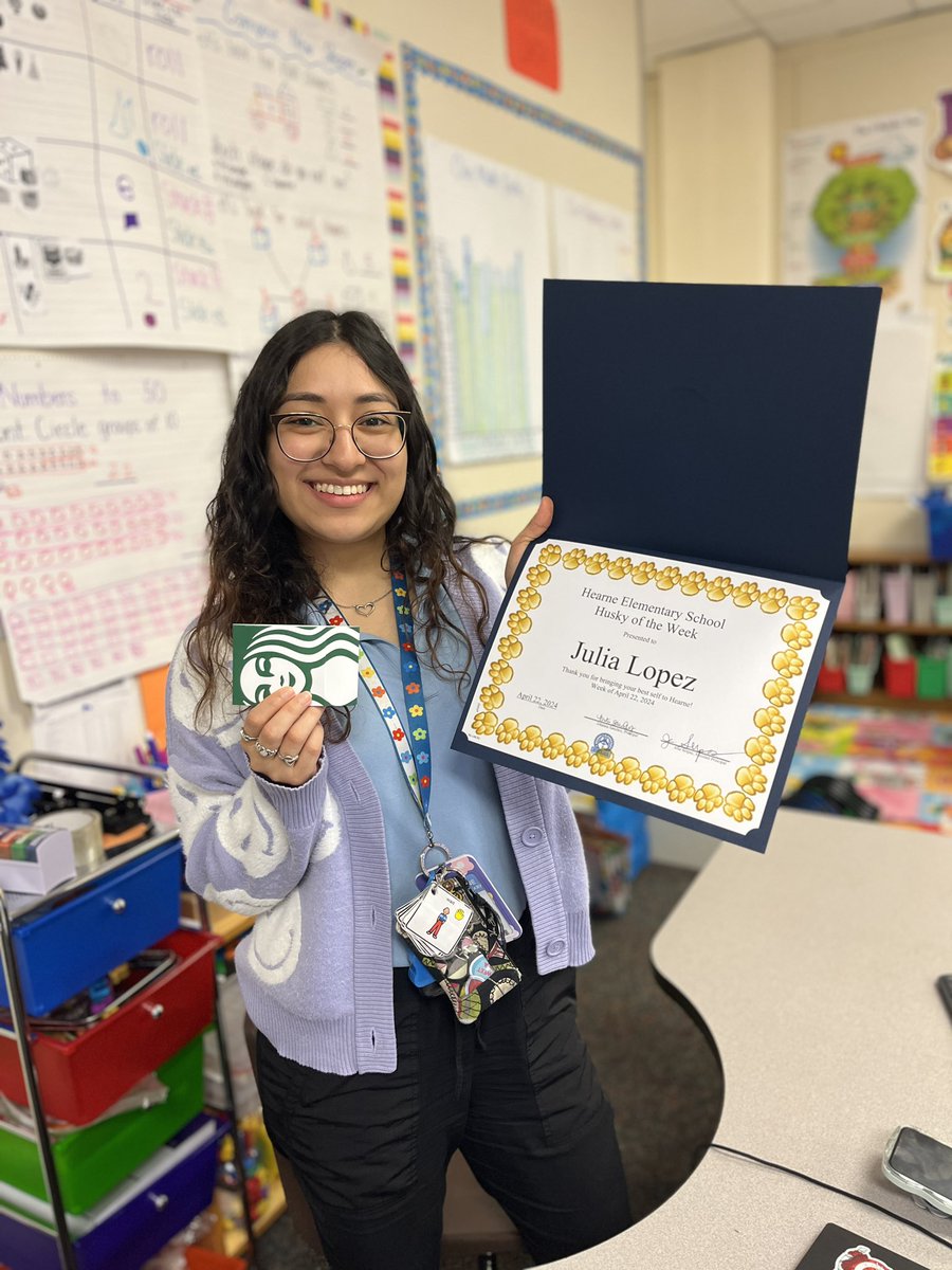 hearnehusky's tweet photo. Congratulations to our Huskies of the Week, Ms. Lopez, Ms. Martinez, and Ms. Molina! Thank you for bringing your best selves to Hearne each day! We appreciate you! #HuskiesLEAD https://t.co/82Iqlrn4Wh