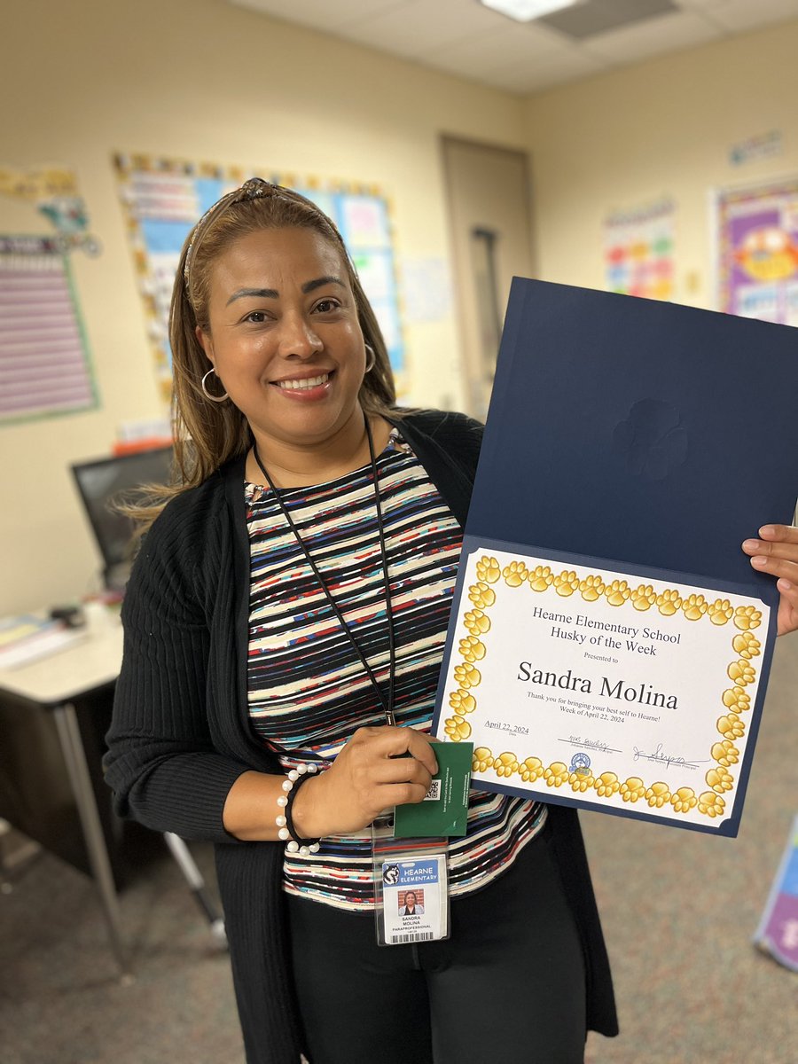 hearnehusky's tweet photo. Congratulations to our Huskies of the Week, Ms. Lopez, Ms. Martinez, and Ms. Molina! Thank you for bringing your best selves to Hearne each day! We appreciate you! #HuskiesLEAD https://t.co/82Iqlrn4Wh