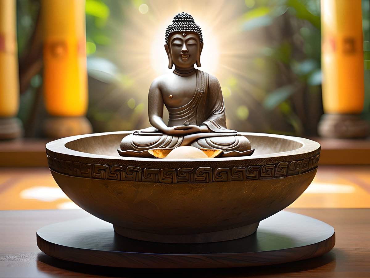 Buddha stone bowl
#AIArt #digitalartwork #AIArtwork #AIイラスト #イラスト
