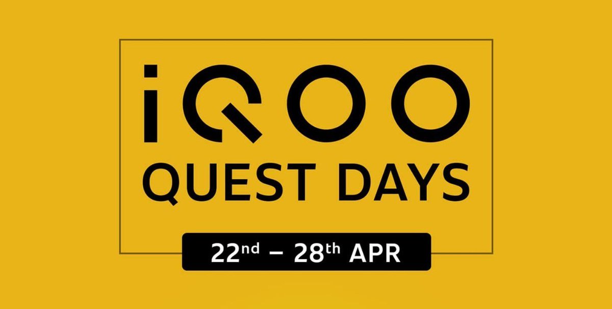 iQOO Quest Days bring maximum savings on iQOO 12 5G, Z9 5G, Neo 9 Pro, Z7 Pro 5G, and others 

buff.ly/49J77Uo 

#iQOO #iQOOQuestDays #AmazonIndia #Amazon