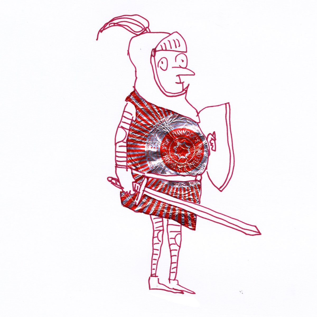 Sir Tunnocks of Teacake #doodle #TunnocksTeacake