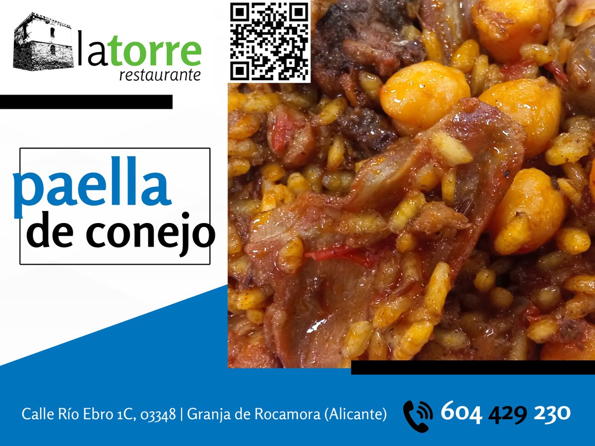 Nuestra #PaellaDeConejo... ¡te hará saltar de gusto! 🥘🐰 ¡Ven a #RestauranteLaTorre y dale un mordisco a la felicidad! 😋🎉
📌 Calle Río Ebro 1C, 03348 #GranjadeRocamora (#Alicante)
📞 604 429 230
#paella #paelladeconejo #restaurante #ReservaAhora #latorregranja #josberfuel