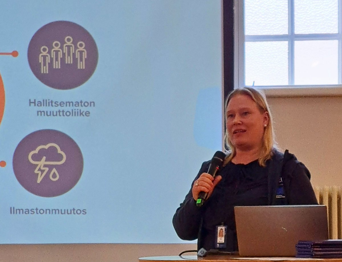 rantala_tarja's tweet photo. SM:n Pauliina Eskola avasi rescEU Medical -hankkeen virallisesti. Suomi tavoittelee kriisinkestävää unionia myös Preparedness Union -aloitteellaan. #rescEU #varautuminen #valmius https://t.co/9rrqo6eDkI