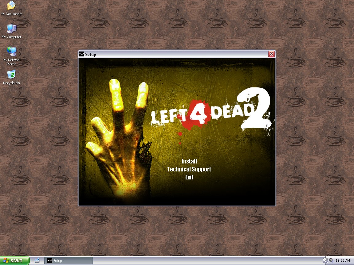 Left 4 Dead 2 kurulum ekranı (2009) 📀