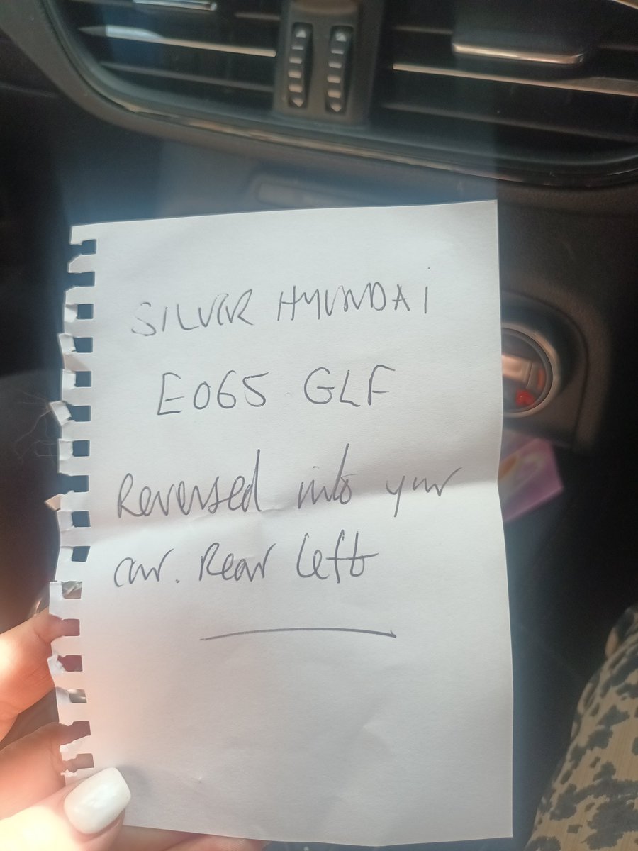 Cat1MSJW's tweet photo. Hopefully the person who has damaged my car sees this and comes forward... https://t.co/x6JE0EmWmw