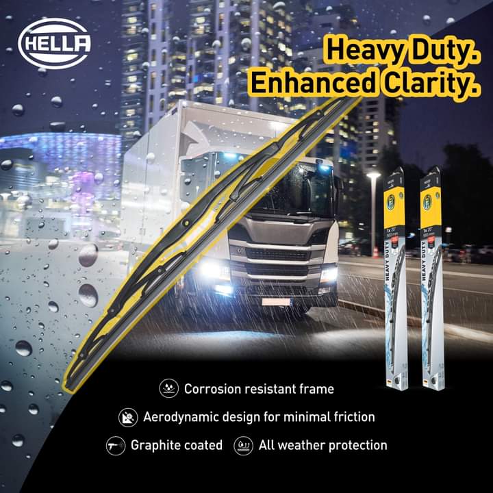 Wipers that wear out quickly are not worth settling for!

Engineered for enduring performance and exceptional cleaning power, HELLA's Heavy-Duty Wiper Blades ensure your fleet and cargo remain safe for miles to come.

📞04329-221377
        9585391377

#HELLAIndia #WiperBlades