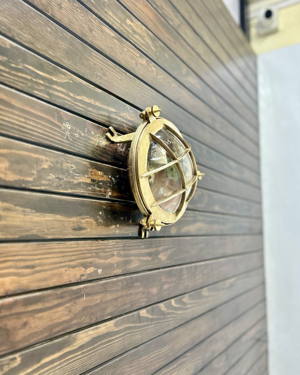 Excited to share the latest addition to  my #etsy shop: Modern Retro Stage Nautical Ship Brass Bulkhead Wall  Ceiling Mount Deck Light etsy.me/4b1N2u9 #bedroom #artdeco  #glass #yes #bulkheadlight #ceilinglight #lightfixtures #etsystarseller  #walllamps