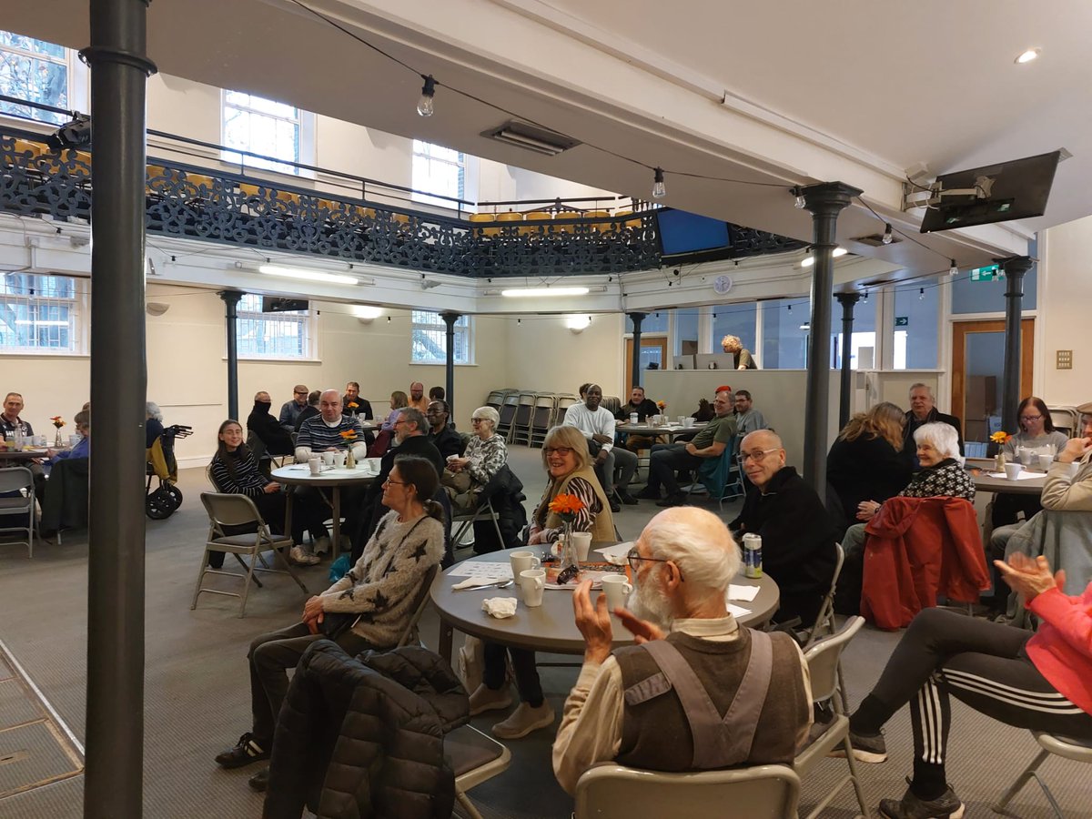 Great to support the Hope Tuesday Club @CityHopeLondon - our funding provided warm meals and friendship for older Southwark residents. #Southwark #SE16 #olderpeople #wellbeing #warmth #friendship