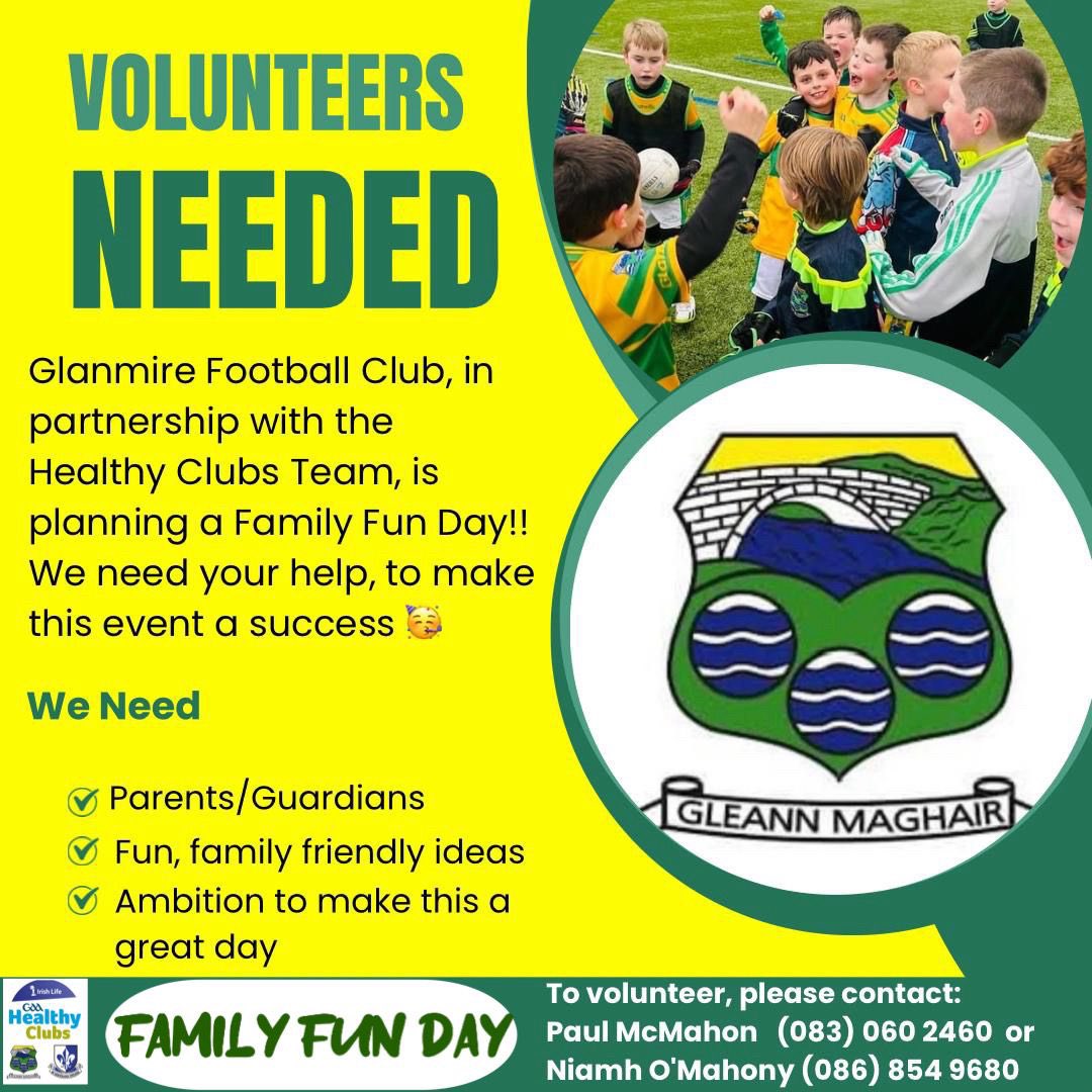We need you!!! Get in touch, if you can help! 😊 #familyfunday #volunteers