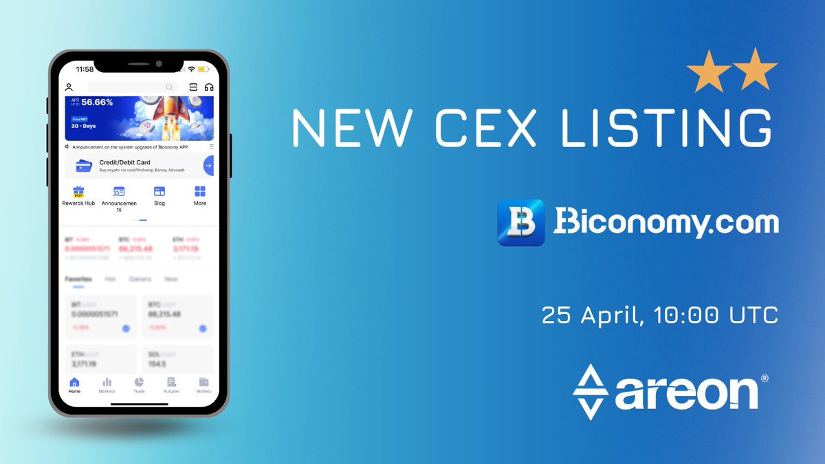 areum_global's tweet photo. 🎉 New CEX listing! 🎉

$AREA will get listed on @BiconomyCom as the first ⭐⭐ #CEX listing from our earlier announcement. 

To celebrate our collaboration, Biconomy and Areon have amazing surprises in store for all users! 🎁

Stay tuned for official announcements! 😍

⭐⭐⭐ loading...

#WeAreOn #Layer1