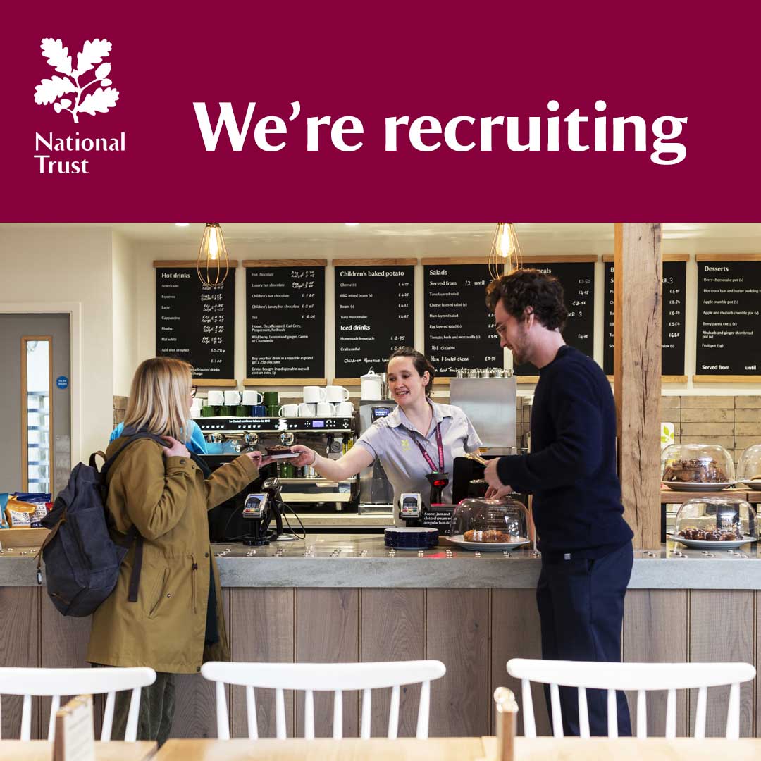 We're looking for Food & Beverage Team Members, particularly to help with our rose season in June. With a desire to provide great service, you’ll welcome and look after everyone who comes to the café. Interested? Visit nationaltrustjobs.org.uk and search IRC151503. @nattrustjobs