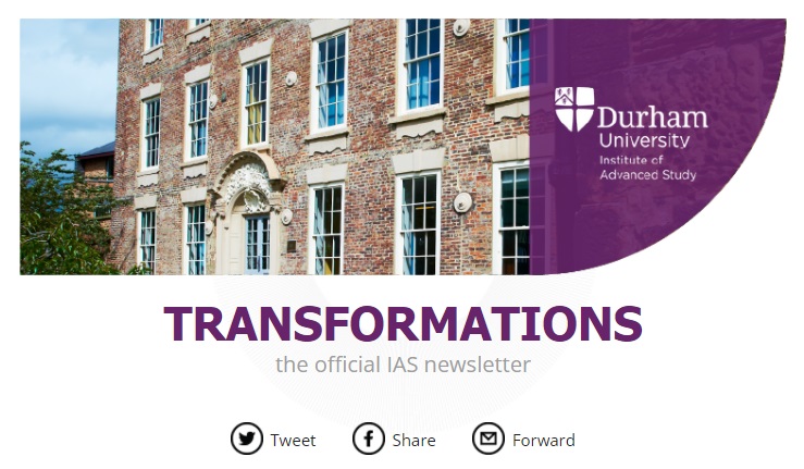 Catch up with our latest news, calls and features in the latest edition of the IAS newsletter, Transformations. Out Now. See mailchi.mp/ceb8567b495f/i… @rillera @eastondurhampsy @KiwiGretchen