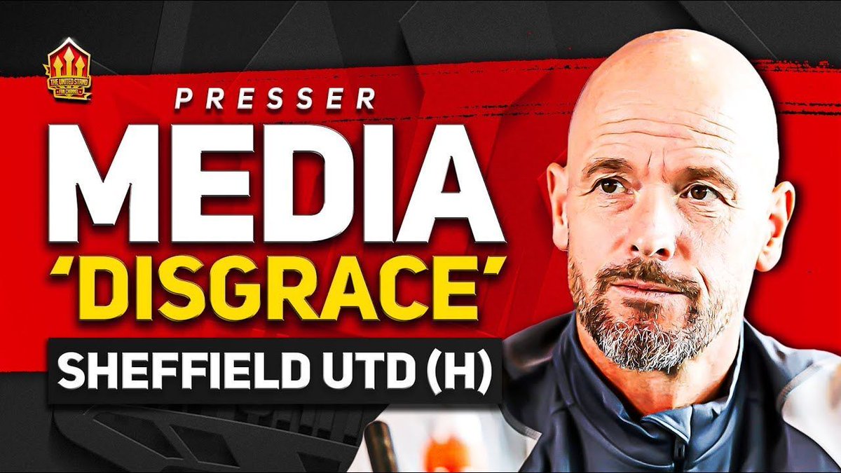 🚨 Ten Hag Calls Media 'DISGRACE'! We're LIVE! buff.ly/3QbO1zi + More injuries, European Qualification and MORE!