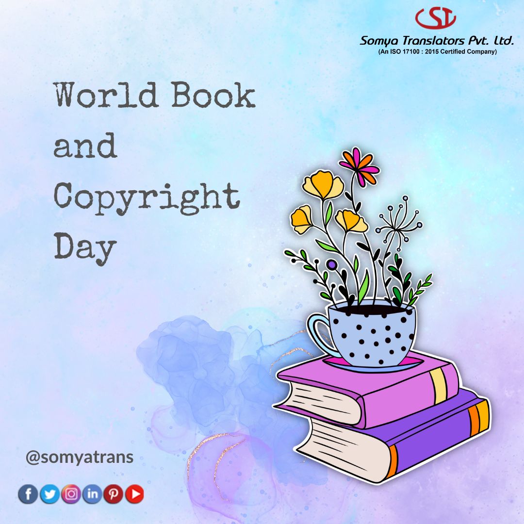 Happy World Book & Copyright Day! Let's celebrate the power of literature & the importance of copyright protection. Discover how translation services play a vital role in sharing stories across cultures & languages.
Web: rb.gy/gk5iki
#WorldBookDay #CopyrightProtection