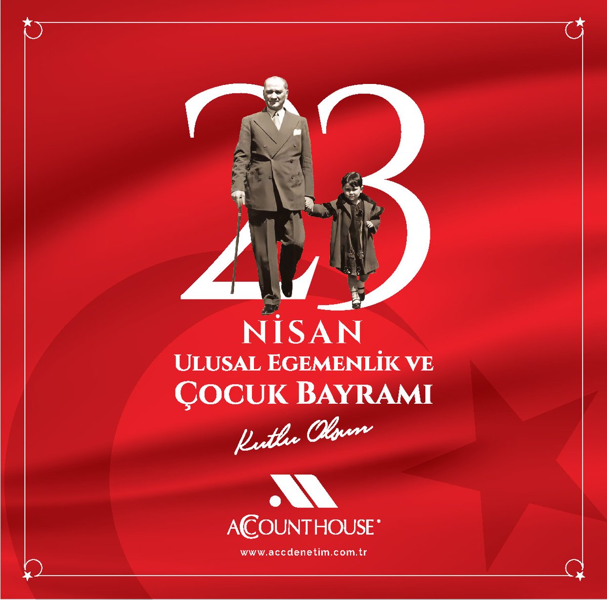 accounthouse_tr's tweet photo. 23 Nisan Ulusal Egemenlik ve Çocuk Bayramı Kutlu Olsun.

https://t.co/KB2Qyjg1jL

#23nisan #accdenetim #accounthouse #muhasebe #accdenetim #ymm #accounting #yeminlimalimüşavirlik https://t.co/REXcw3UhuP