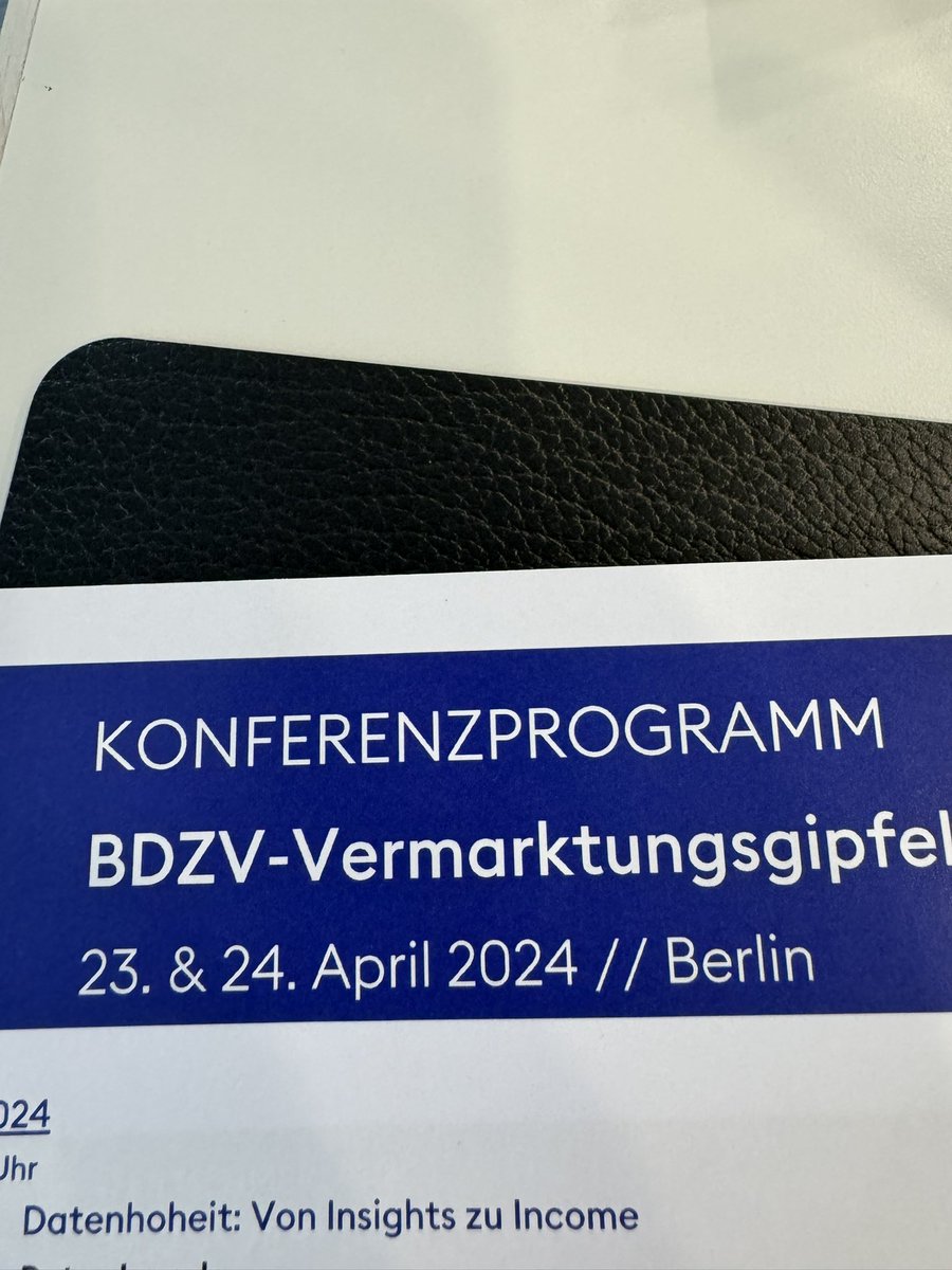 Auf dem BDZV-Vermarktungsgipfel in Berlin #FunkeThüringen #mediengruppethüringen #bdzv