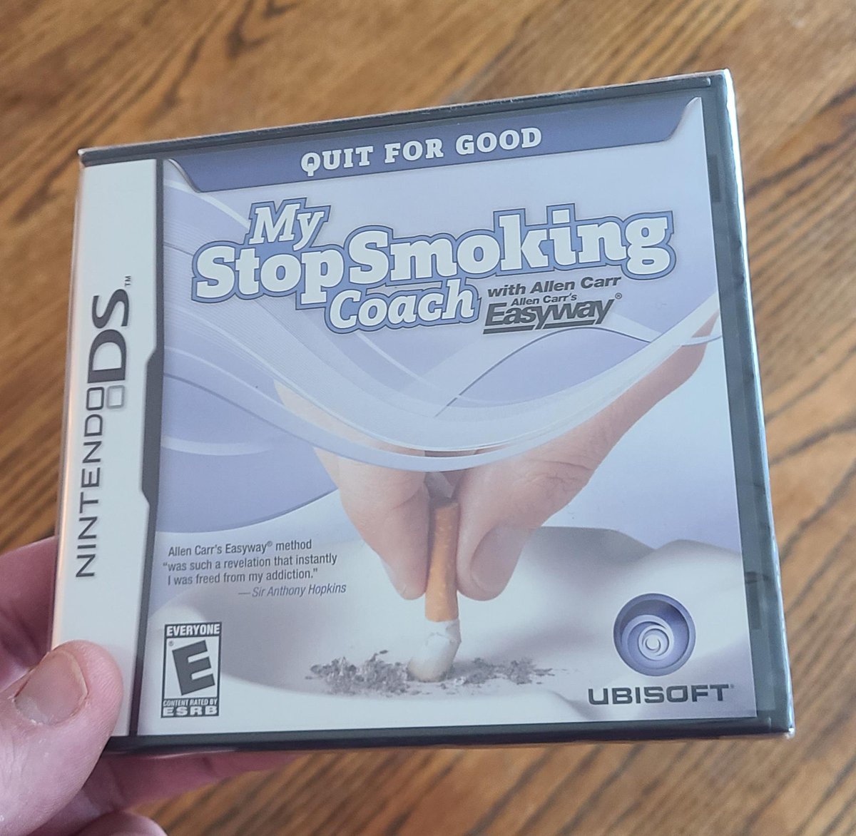 Ubisoft'un Nintendo DS'e özel olarak geliştirdiği sigarayı bıraktırma oyunu 👀