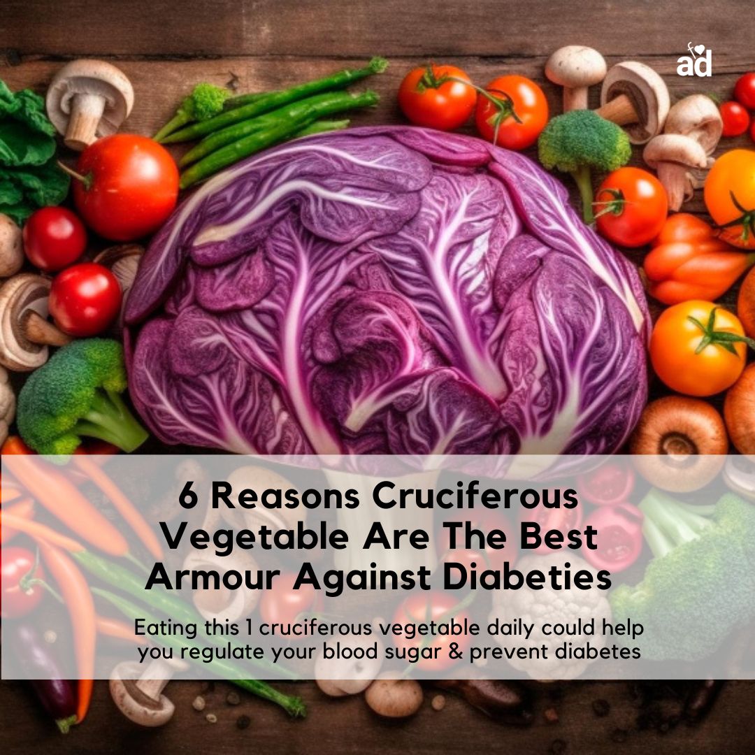 6 Reasons Cruciferous Vegetables Are The Best Armour Against Diabetes Eating this one cruciferous vegetable daily could help you regulate your blood sugar & prevent diabetes. l8r.it/Mz5I #hungry #eat #diabetesawareness #food #tasty #foodgasm #foodpic #yum