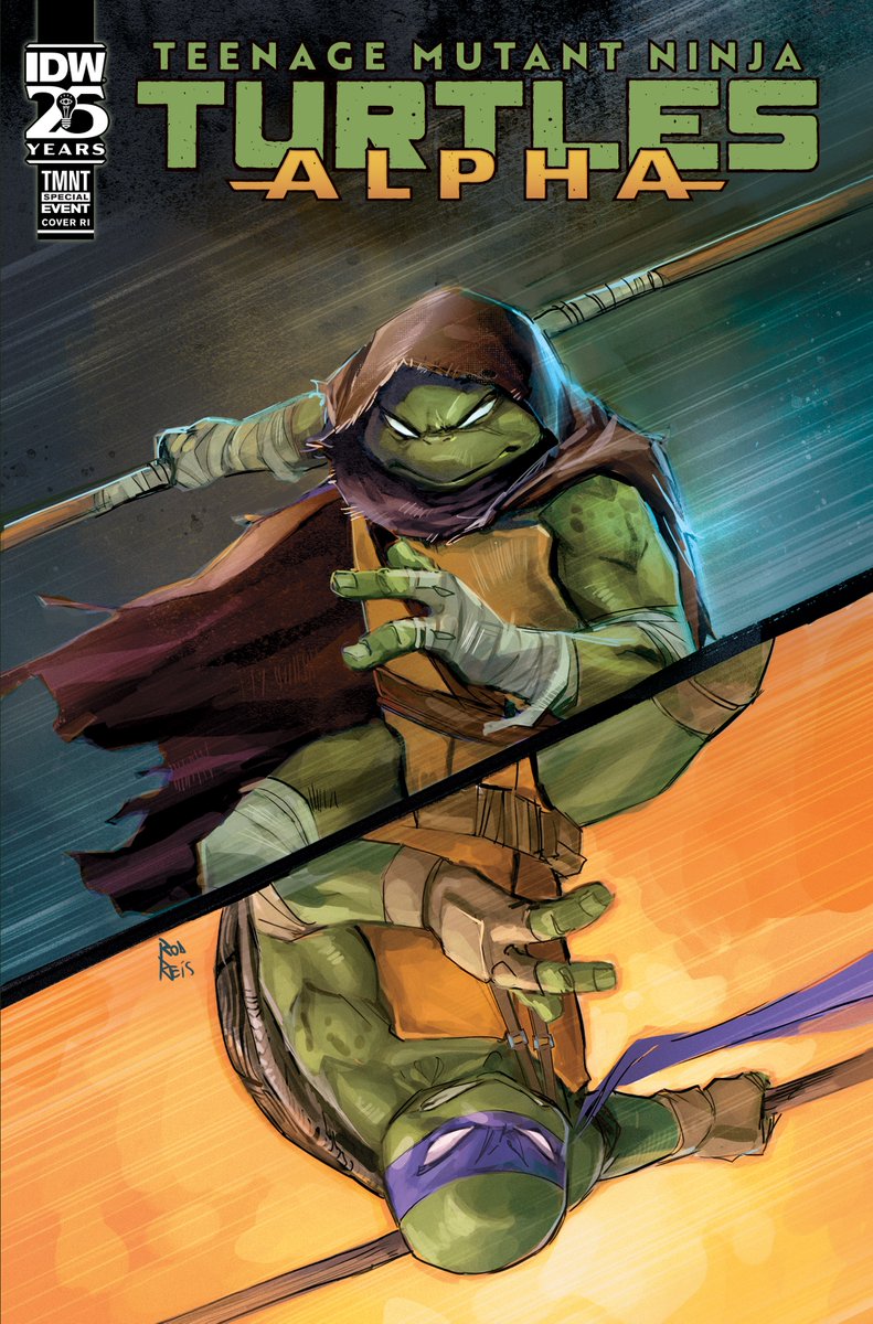 Teenage Mutant Ninja Turtles: Alpha Variant Cover, Rod Reis