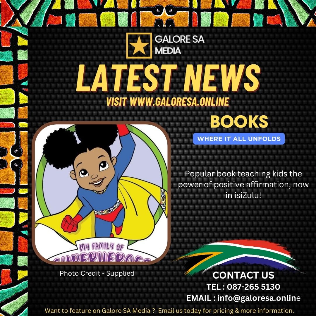 Popular book teaching kids the power of positive affirmation, now in isiZulu! Unfold Here : galoresa.online/344t Or visit galoresa.online #UnfoldGSA #GaloreSABooks