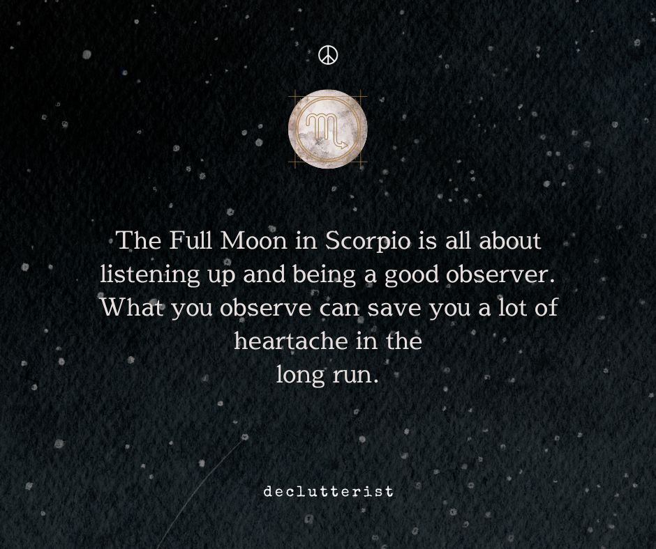 declutterist's tweet photo. Full Moon in Scorpio
April 23, 2024
4:48 PM PT

#FullMoon #FullMoonInScorpio #AprilFullMoon2024 https://t.co/MKb6K3qyOL