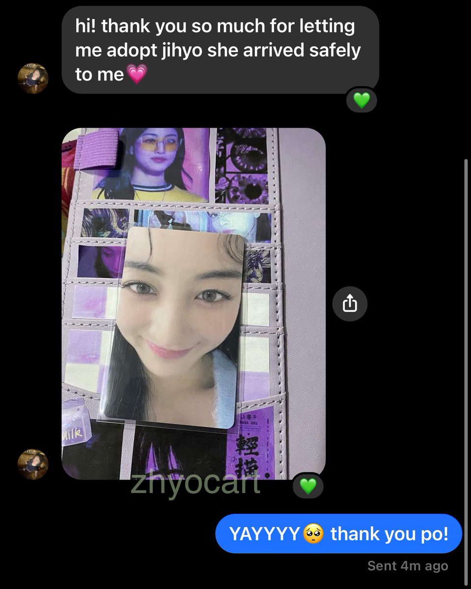 zhyocart's tweet photo. ˚୨୧⋆｡˚ ⋆ JIHYO BREAD SOLD ˚୨୧⋆｡˚ ⋆

I sold her from fb marketplace!! Huhuhu so hard to let go of her but we gotta do it somehow hahaha bibili nalang ulit ako for sure!! tysm!!

 #zhyofb https://t.co/VIQNxiatGG