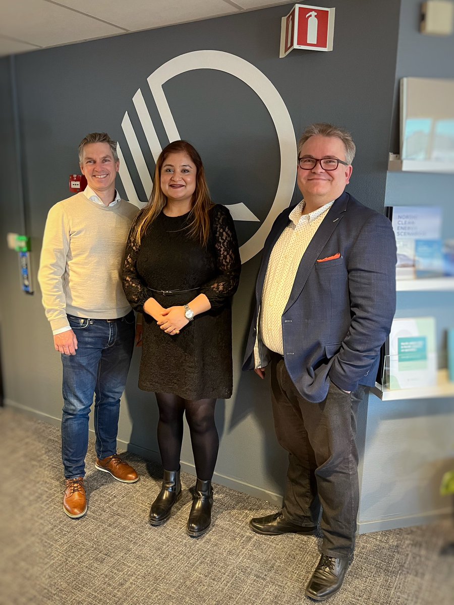 Yesterday we had a visit from Rozabela Singh and @NiiraJukka Niiranen from project partners Arnora Oy in the Nordic Access project. The project aims to connect health tech companies with potential Nordic testbeds.