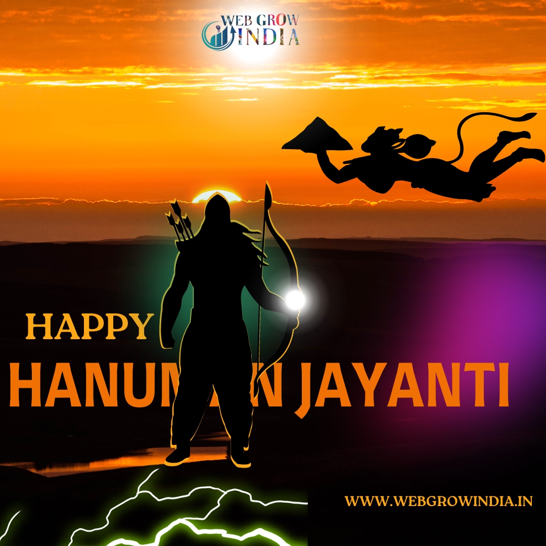 WebgrowI's tweet photo. May the blessings of Lord Hanuman inspire strength, courage, and devotion in your life. Happy Hanuman Jayanti!"
📷 Call Now - 7042929229
����Visit Now - https://t.co/fVzejfn6kQ
📷Email Now - sales@webgrowindia.in
📷instagram - https://t.co/uTnXTtyguM https://t.co/BQKCQMdPlB