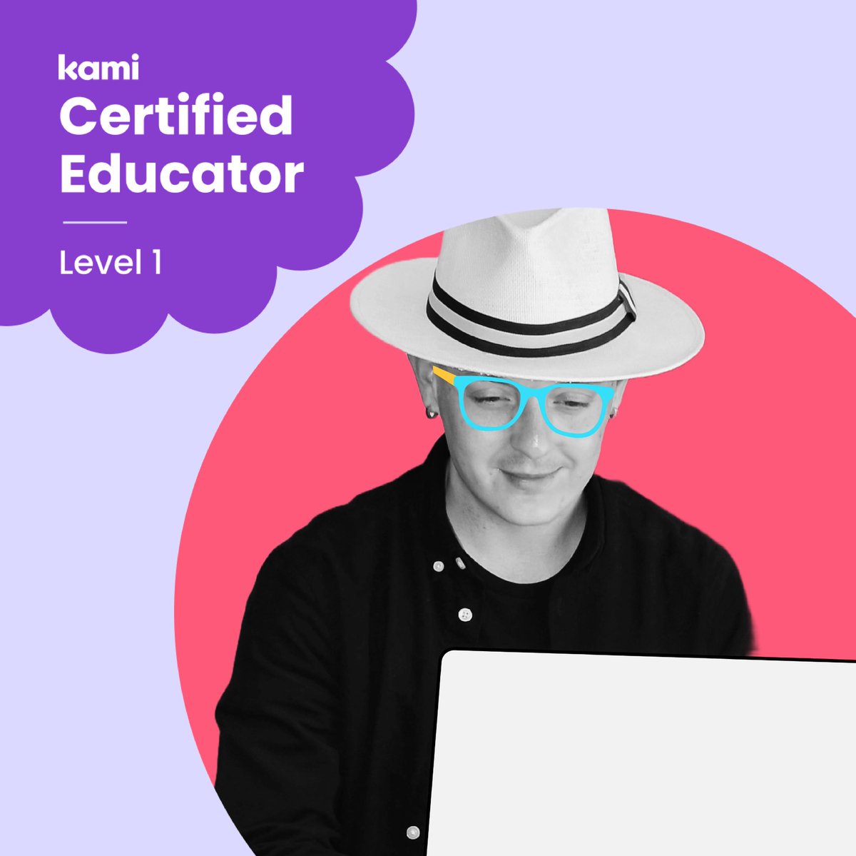 What a great 🎉 birthday gift! Just passed the newly-launched @KamiApp Certified Educator Level 1 Course! You too can earn your 🏆 certificate and badge in just 30 minutes here: kamiapp.com/certified Now onto Level 2! #LetsKami