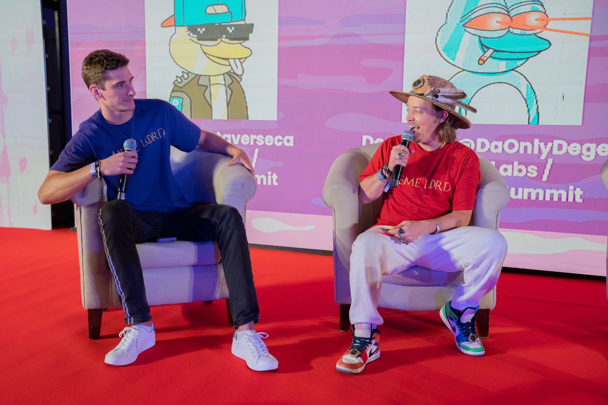 We had Anon VIP speaker to surprise our attendees at the Memecoin Summit Dubai - the Meme God <a href="/brockpierce/">Brock Pierce</a> . He is also the Chairman of the Bitcoin Foundation and an actor/ producer. 

We are just getting started, stay tuned for more!  🔥  

#MemecoinSummit #memecoin #Dubai