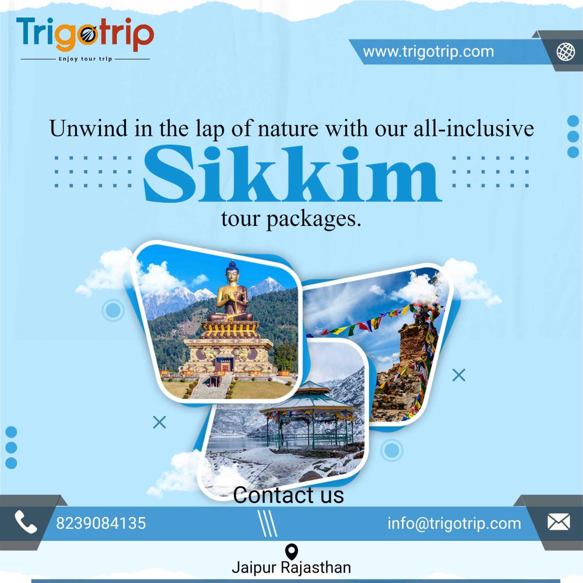 Book Your Sikkim Tour Through Trigotrip at the best summer vacation rates available
.
#northeastindia #nature #travel #vacation #holiday #trigotrip #grouptours #sikkimtours #dekhoapnadesh #sikkimtourpackage #northeastfood #GangtokTour #darjeelingtour #gangtoksikkim #kalimpongtour