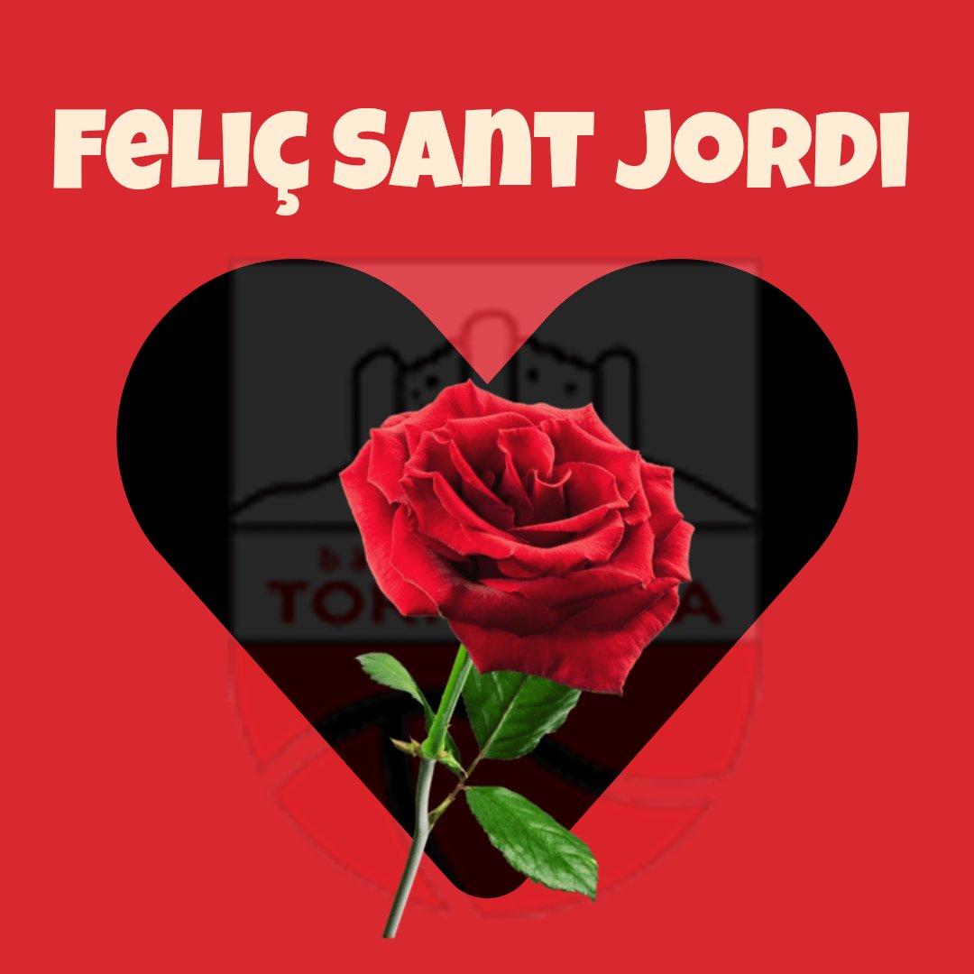 El Bàsquet Club Torroella us desitja una feliç Diada de Sant Jordi.
🔴⚫ 
🏀🏀🏀
#SomTorroella 
#SomEsport 
<a href="/AjTorroella/">Ajuntament de Torroella de Montgrí</a> 
#GPSupermercats