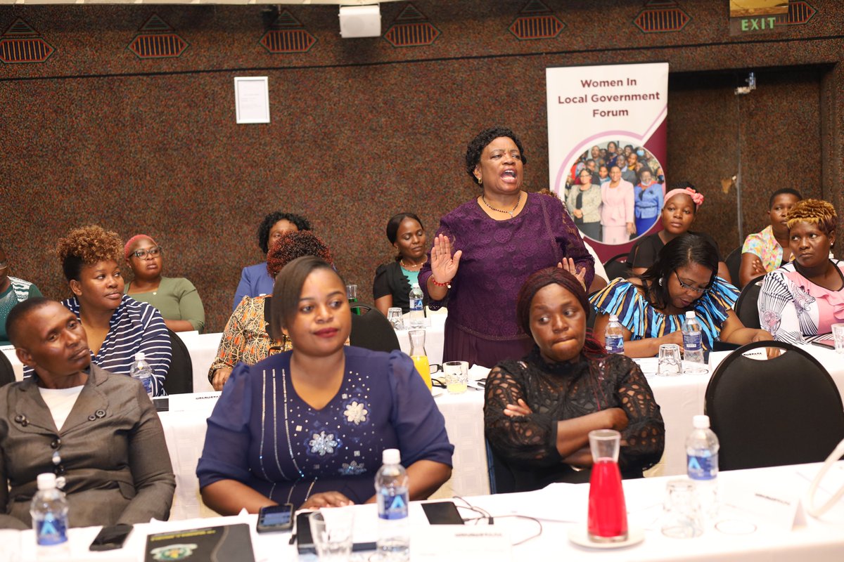 GenderLinks's tweet photo. "Having a strong understanding of leadership principles and possessing  effective conflict management skills are crucial for newly elected  female councillors," Josephine Ncube #WYI4E @hivosrosa @euinzim @WCOZIMBABWE @YetTrust @MoLGPWZim https://t.co/xnZHnjLHBk