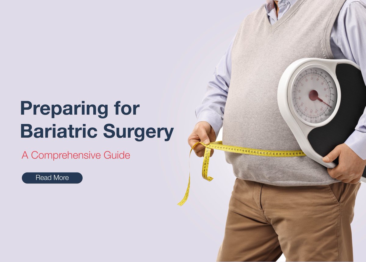 Read our latest blog on preparing for bariatric surgery. Learn about the benefits, essential dietary changes, and how to prepare for your journey towards a healthier future. 
Read the article: ow.ly/IrO350Rm2IX

#Bariatricsurgery #BariatricJourney #weightloss