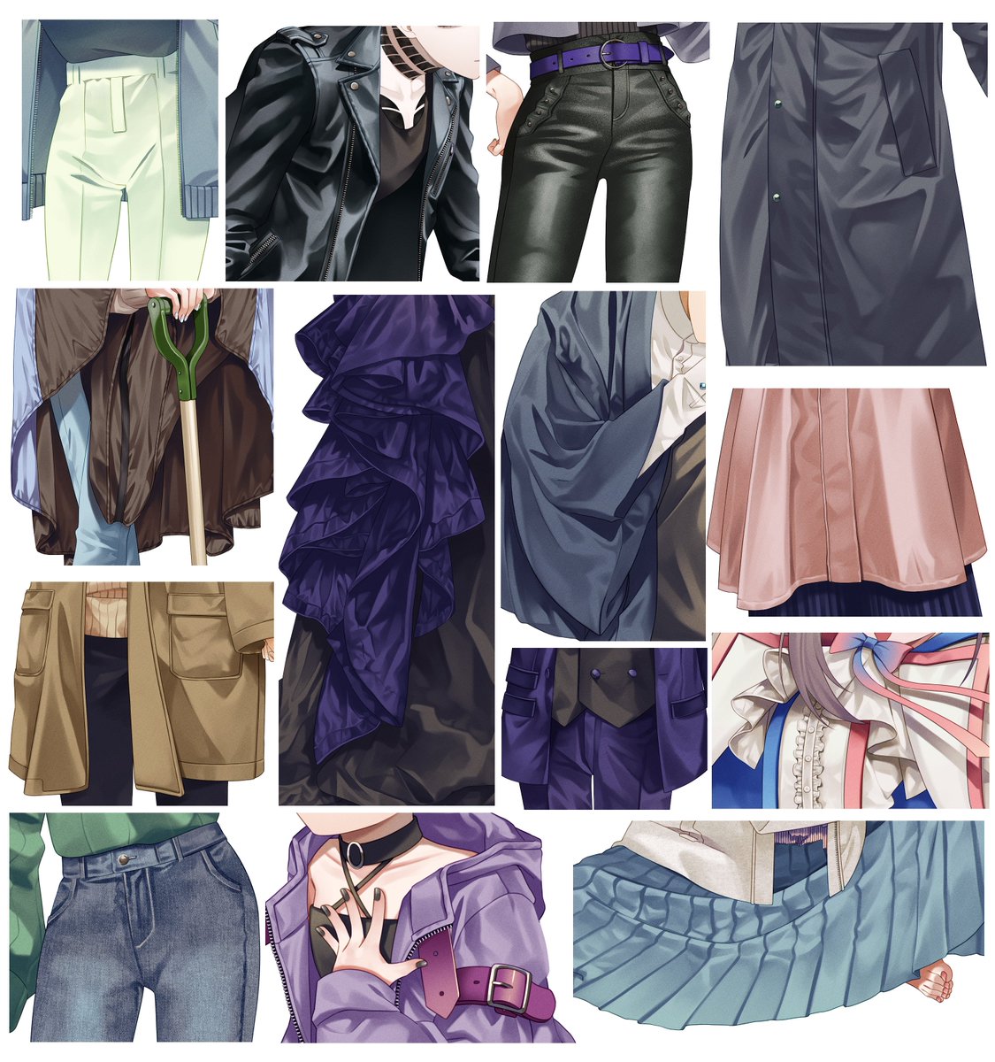 靴と服。です。 