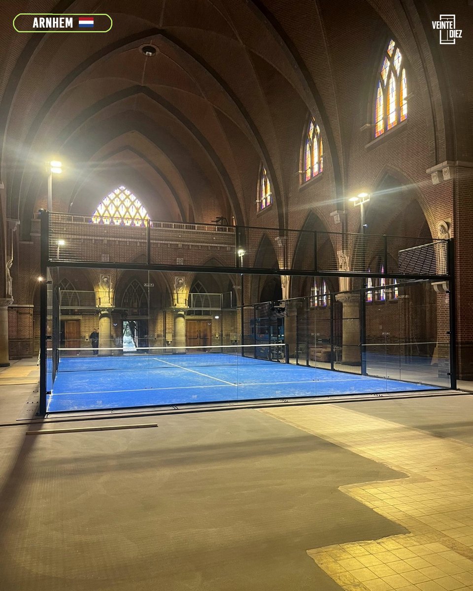 ⛪️ ¿Una Iglesia con una pista de pádel?

Fantástico lo que armaron en Arnhem, Países Bajos 🇳🇱