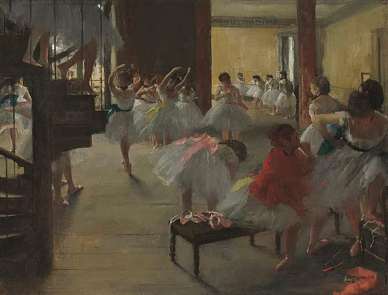 The Dance Class (c. 1873) by Edgar #Degas

#ballet #painting