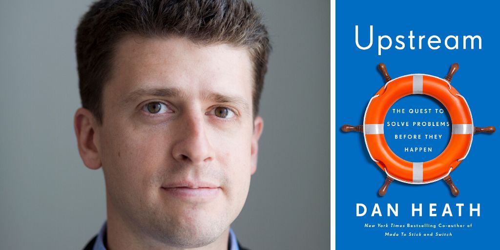 How can we shift from reacting to problems to addressing them at the source? Dan Heath talks about this on Curious Minds bit.ly/3WvAjZa @AvidReaderPress @CASEatDuke @DukeU #SystemsThinking #ProblemSolving #SocialImpact