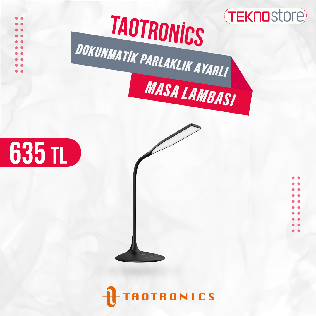 teknostorecom's tweet photo. 💡 Taotronics Dokunmatik 3 Renk Işıklı Masa Lambası
Ürün Linki ► https://t.co/hGmGkeaC0M
⭐️ Özellikler:
🔹Dokunmatik kontrol
🔹3 farklı ışık modu: Soğuk ışık, doğal ışık, sıcak ışık
🔹Parlaklık ayarlanabilir
🔹Esnek ve taşınabilir tasarım
#teknostore #elektronik #Taotronics https://t.co/papgbNf64f