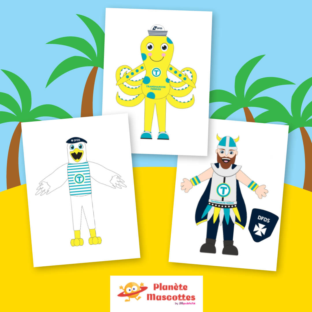#ATTRACTIVITE 🗳️ À vous de choisir la future mascotte de la ligne Transmanche Dieppe-Newhaven À partir des dessins d’enfants d'écoles élémentaires de la Seine-Maritime 3 projets ont été retenus et il est maintenant temps pour vous de voter > facebook.com/DFDSFrance/pos…